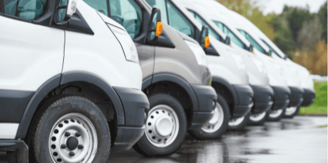 Véhicules professionnels assurés dans une flotte automobile d’entreprise